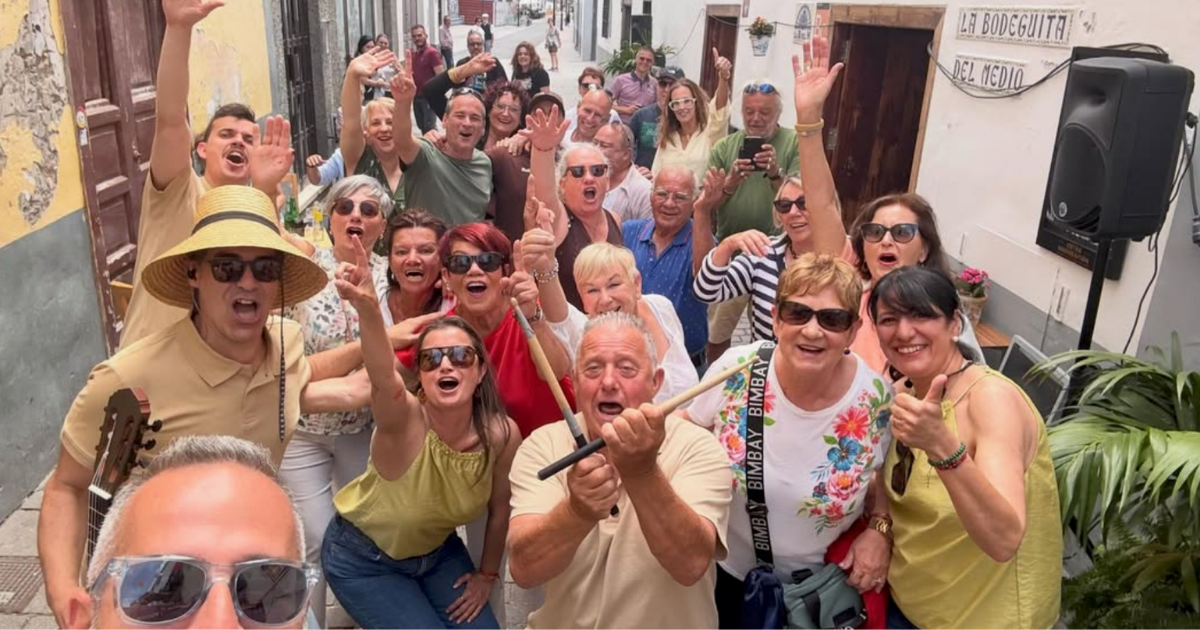 Inauguración de la Feria de Artesanía con La Parranda del Gofio y Alfaguara